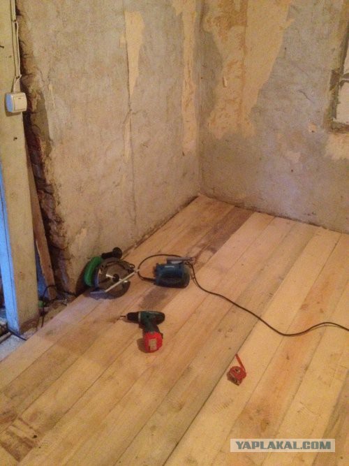 Делаем баньку из домишки