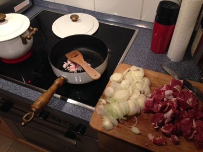 Десерт из Мяса