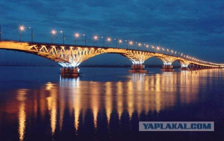 Россия ночью