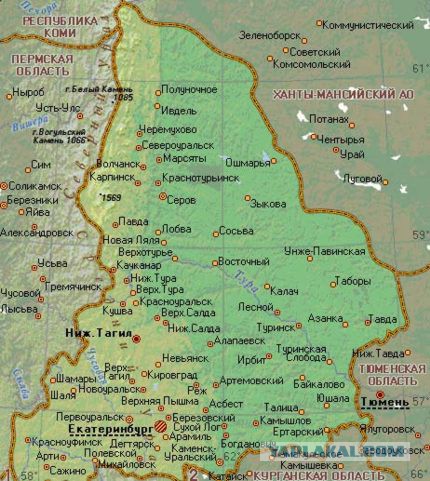 Путешествие/поиски в районе Туринской Слободы