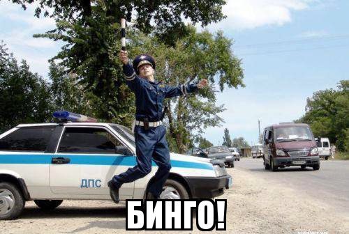 - Скажи-ка, дядя, ведь не даром в кустах ты прячешься с радаром?