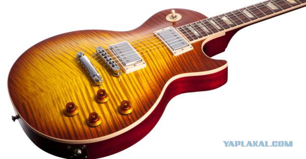 Самодельная электрогитара из красного дерева