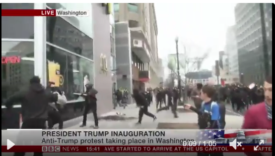Инаугурация 45-го президента США Дональда Трампа