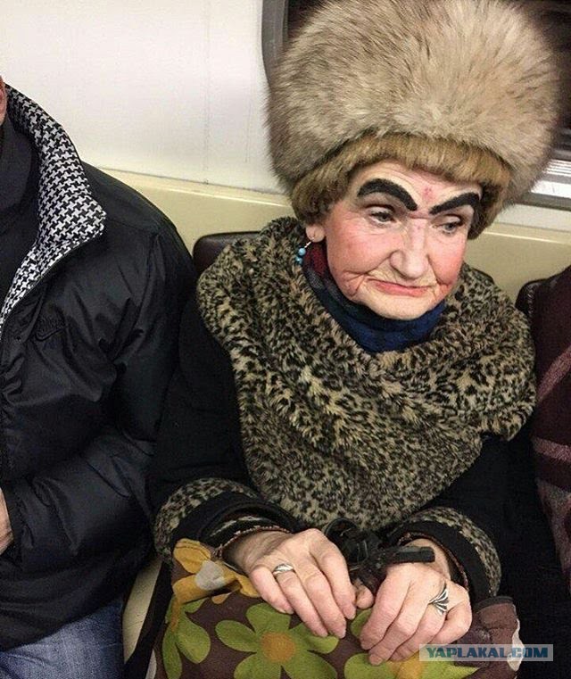 Свежая подборка "модников" из метро