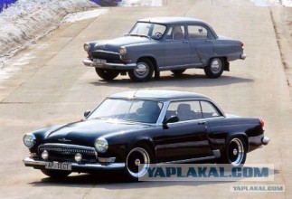Гибридный хот-род на базе Mercedes и ГАЗ-20 «Победа»