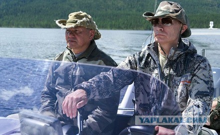 Путин поймал щуку весом 21 кг