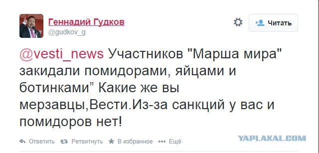 Прямая трансляция марша мира!