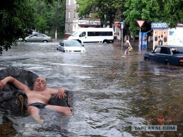Потоп в Курсе (фото)