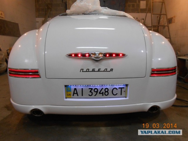 Какой могла быть Победа Купе в наши дни: ГАЗ MARK «Победа-RX II-8»