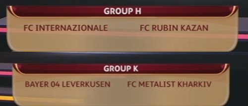 League europe 2012/2013