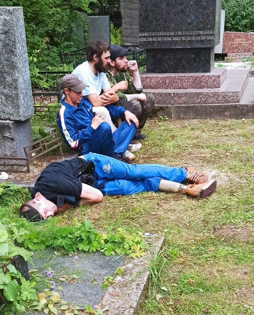 Виктор Цой. Богословское кладбище