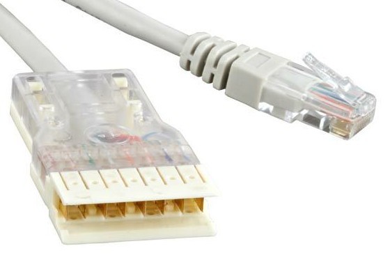 А RJ-45  сразу получился отлично