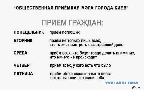 Кличко говорит о чем-то интересном