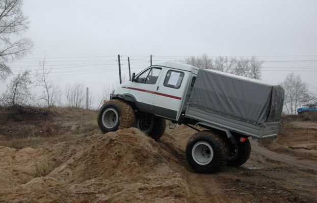 Бездорожье диктует свой дизайн