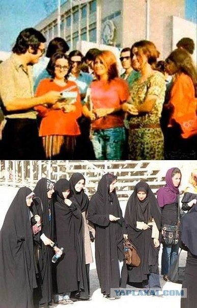 Иранские модницы в хиджабах