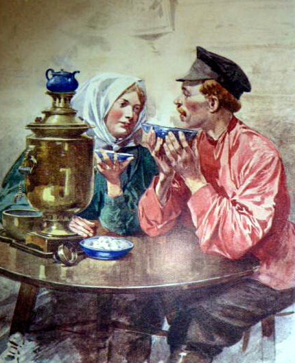 Чаепитие в Российской империи