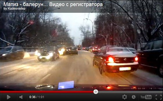 Водила ушел от ДТП и никого не зацепил!