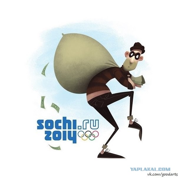 Политическая сатира на Олимпиаду Сочи-2014