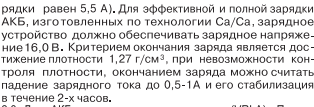 Выбор пуско-зарядного устройства