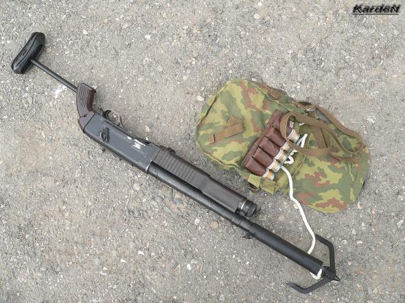 Советское ружье для спецназа КС-23К Дрозд (23мм)