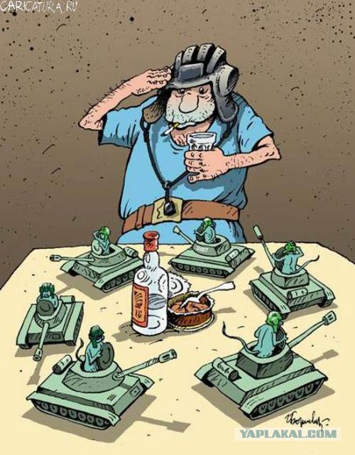Советская антиалкогольная карикатура