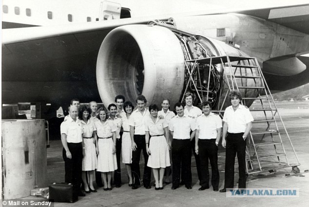 Отказ всех двигателей у Boeing 747. 1982 г.