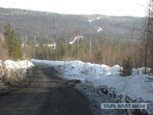 Зимники Якутии и Иркутской области. Весна 2011 года