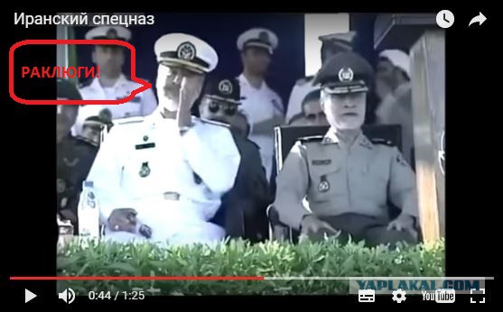 Иранский спецназ против вазы