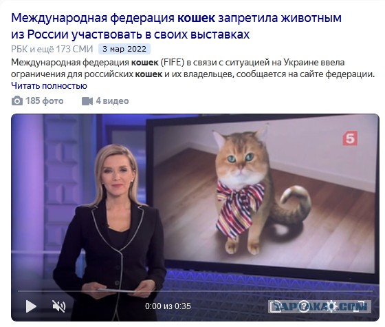 Ответка прилетела