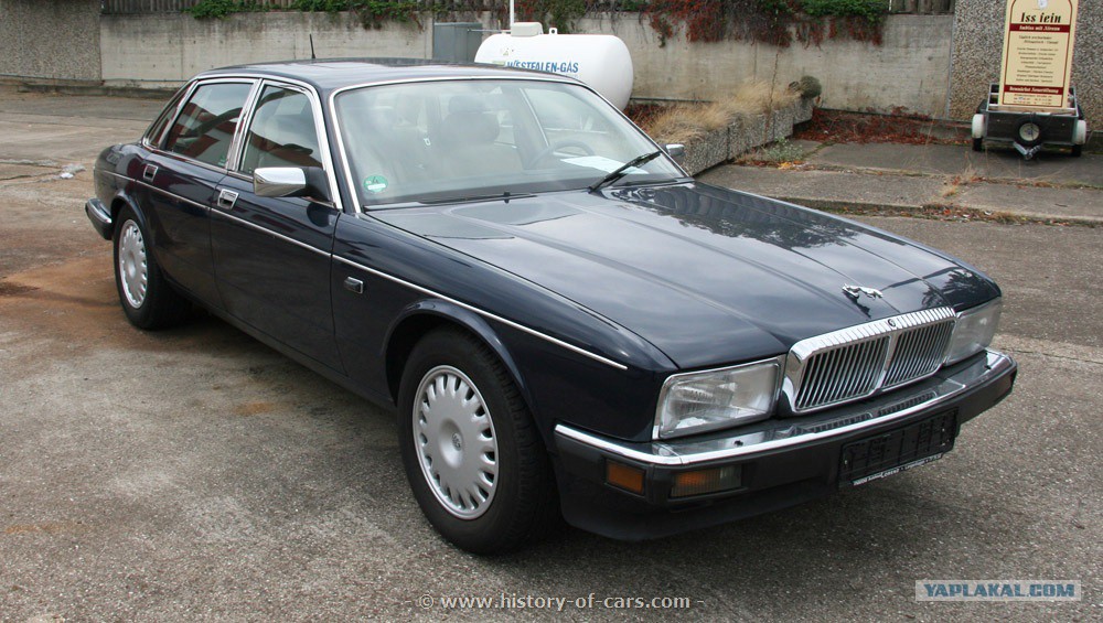 Jaguar JX Daimler v12 двигатель