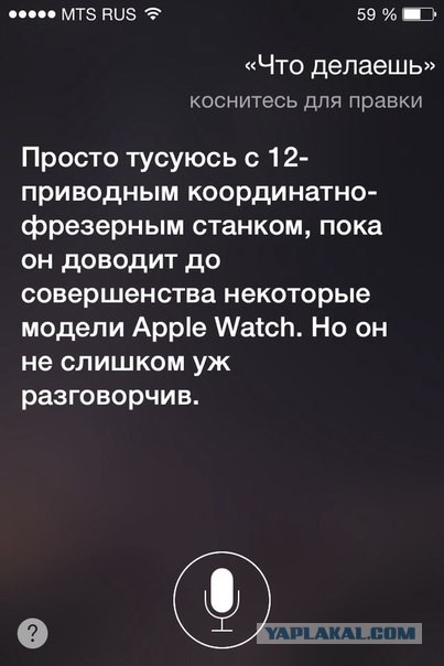 Русская Siri - испытание от соотечественников