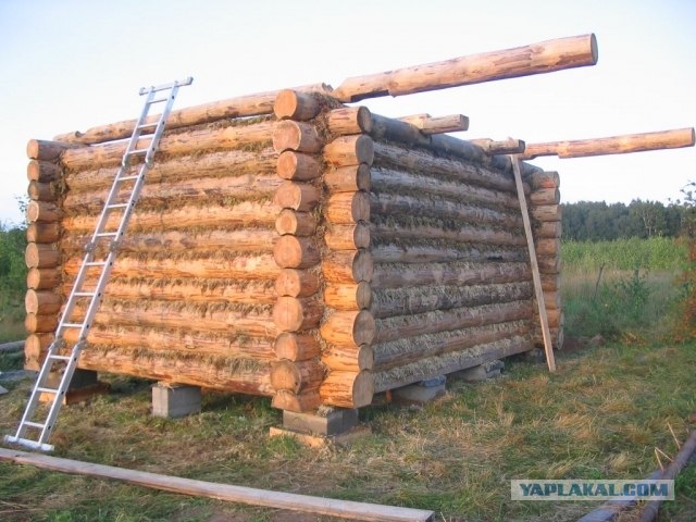 Как мы баню делали