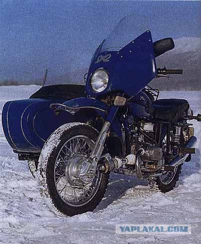 полноприводный мотоцикл Урал