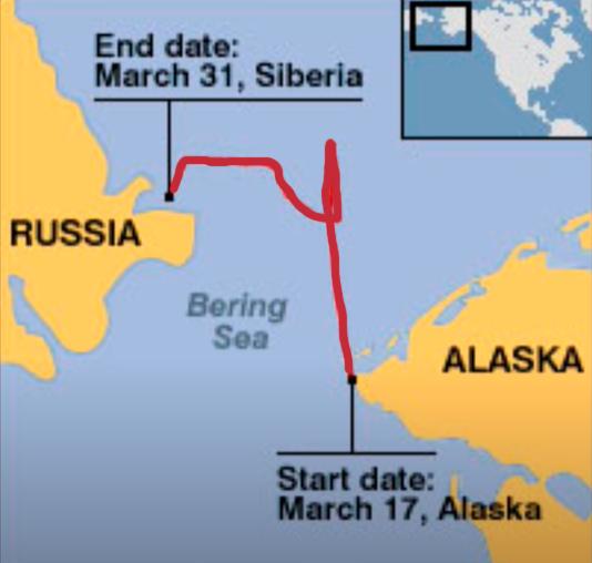 Россию и США разделяют всего 4 километра