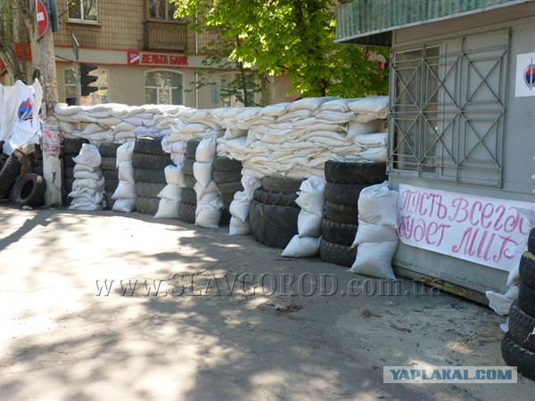 На окраине Славянска началась перестрелка
