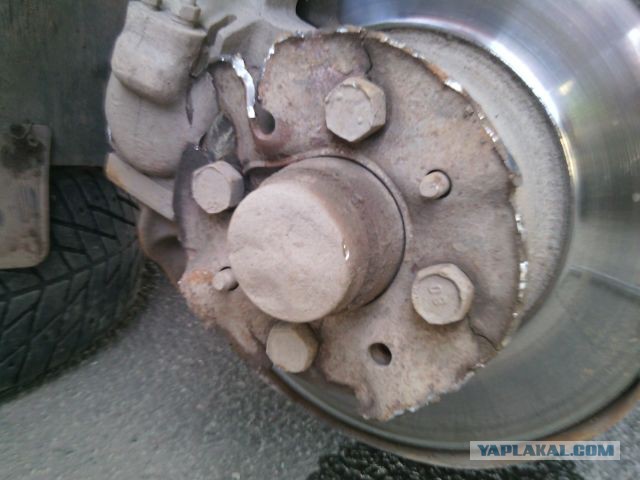 Колесо сломалось!