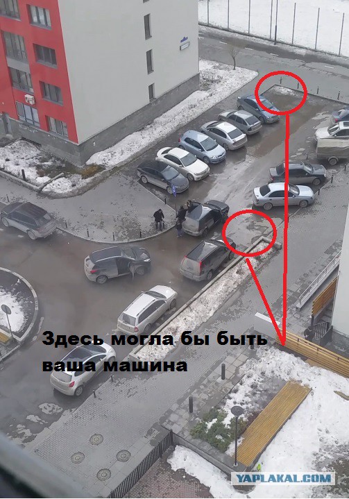 Не поделили дорогу. Тюмень (микрорайон Европейский)