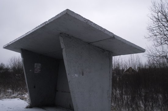 Остановки автобусные СССР. Искусство былое.