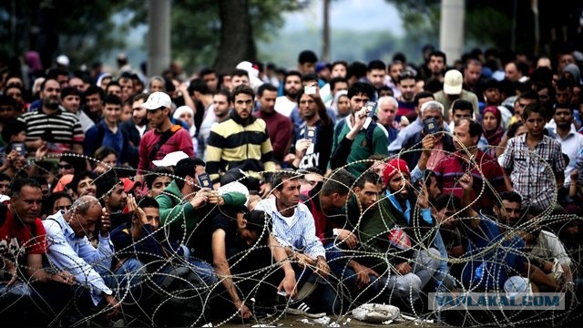 Беженцы плывут