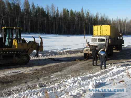Зимники Якутии и Иркутской области. Весна 2011 года