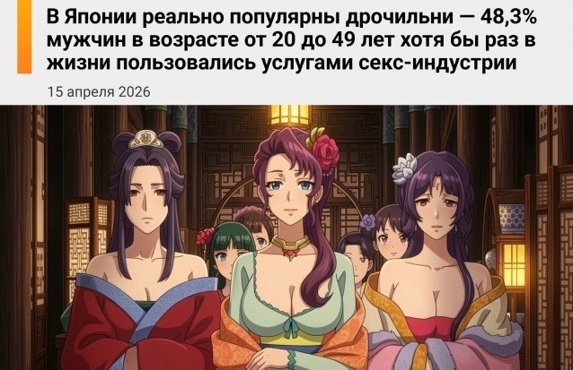 В Японии др@чильни пользуются бешеным спросом