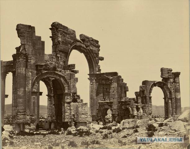 Египетский морок. Строительство колоссов, Сфинкса, пирамид на заре эры фотографий в 19 веке.