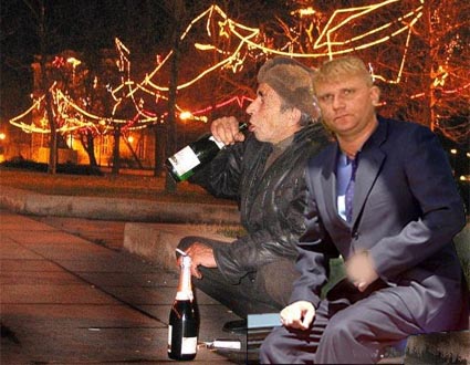Фотожаба: Новый год в одну репу.....