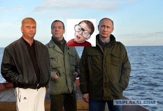 Фотожаба: "Вова и неДимон"