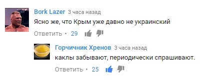 Митя Фомин заявил украинским СМИ, что Крым является территорией России