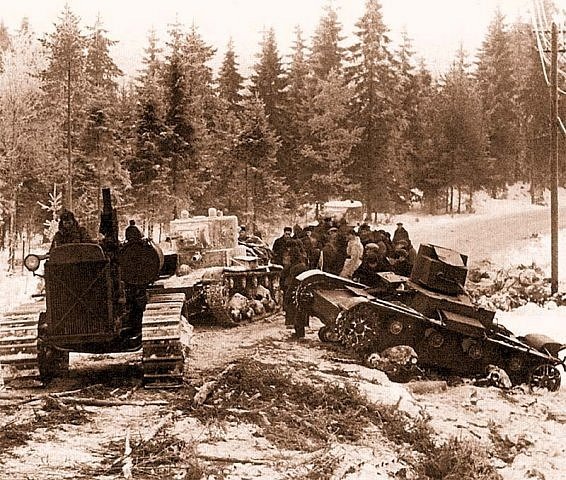 Советско-финская война в фотографиях