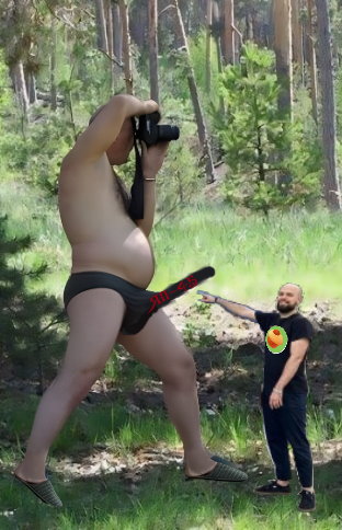 Фотожаба "Сними меня фотограф"