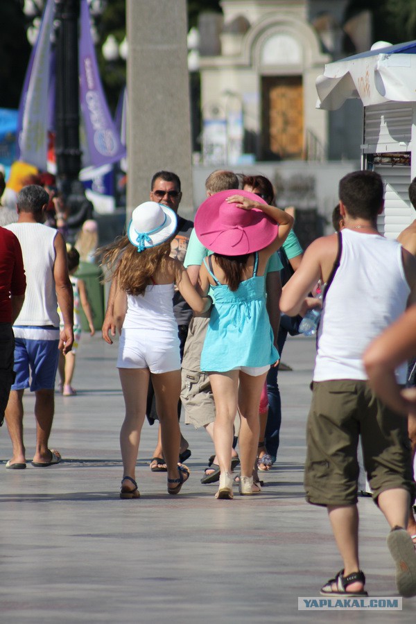 Дорога из Киева и из Москвы в Ялту.