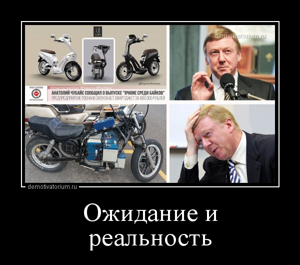 Ожидание против реальности