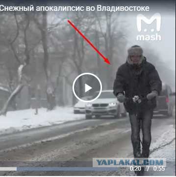 Снежный апокалипсис во Владивостоке